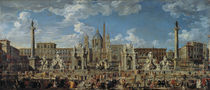 Rom, Piazza Navona 1729 / Pannini by klassik art