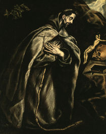El Greco, Franz von Assisi von klassik art