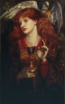 D.G.Rossetti, Jungfrau des Hl.Grals von klassik art