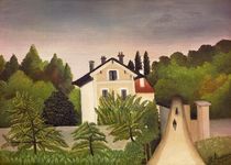 H.Rousseau, Landschaft an Ufern der Oise by klassik art