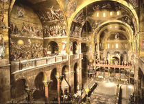 Venedig, S.Marco / Innen / Photochrom von klassik art