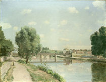 Pissarro, Pont de chemin de fer von klassik art