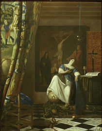 Vermeer, Allegorie des Glaubens by klassik art