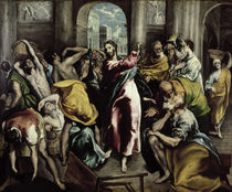 El Greco, Tempelreinigung von klassik art