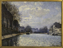 A.Sisley, Kanal Saint Martin by klassik art