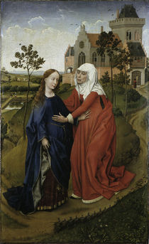 Rogier van der Weyden, Heimsuchung von klassik art