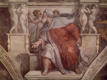 Michelangelo, Hesekiel by klassik art