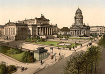 Berlin, Gendarmenmarkt , um 1900 by klassik art