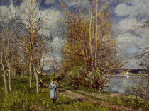 Alfred Sisley/ Die kleinen Wiesen/ 1880 by klassik art