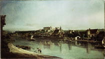 Pirna vom rechten Elbufer / Bellotto by klassik art