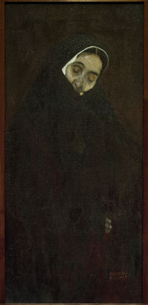 G.Klimt, Alte Frau by klassik art