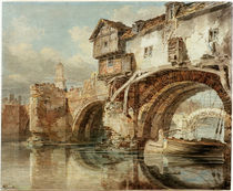 W.Turner, Old Welsh Bridge Shrewsbury von klassik art