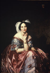 Betty de Rothschild / Gem.v.Ingres by klassik art