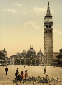 Venedig, Markusplatz / Photochrom von klassik art