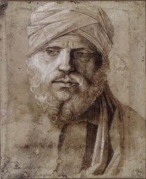 Giovanni Bellini/ Mann mit Turban by klassik art