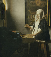 Vermeer, Die Perlenwaegerin von klassik art