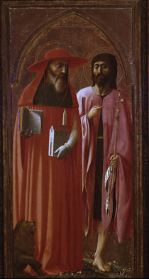 Masaccio u.Masolino/Hl.Hieronymu,Joh.Ev. von klassik art