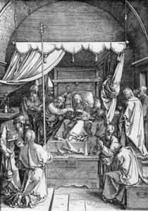 Duerer, Der Tod Mariens by klassik art