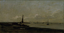 C.F.Daubigny, Muendung der Themse by klassik art