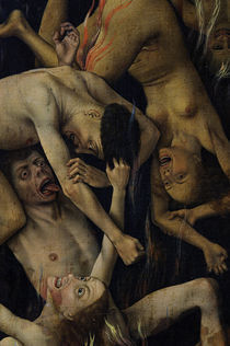 R. van der Weyden, Hoellensturz von klassik art