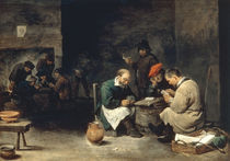 D.Teniers d.J., Kartenspieler by klassik art