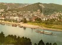 Schandau, Ansicht / Photochrom von klassik art