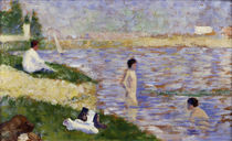 Seurat,Studie zu 'Badeplatz bei Asnieres von klassik art