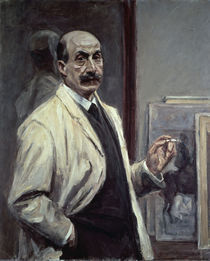 Max Liebermann, Selbstbildnis, 1909/10 by klassik art