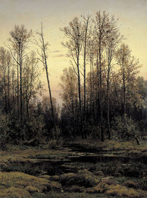 I.I.Schischkin, Wald im Fruehling von klassik art