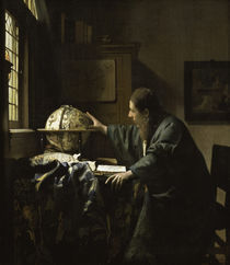 J. Vermeer, Der Astronom by klassik art