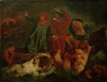 Feuerbach nach Delacroix, Dante u.Vergil by klassik art