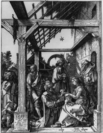 Duerer, Anbetung der Koenige von klassik art