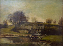 G.Courbet, Schleuse im Tal von Optevoz von klassik art