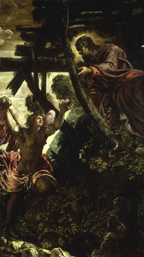 Tintoretto, Versuchung Christi by klassik art
