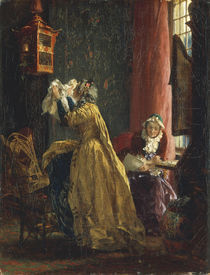 A.v.Menzel, Im Boudoir/ 1851 by klassik art