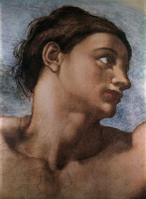 Michelangelo, Erschaffung Adams, Ausschn by klassik art