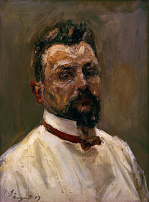 Max Slevogt / Selbstbildnis 1907 by klassik art