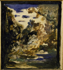 Gustave Moreau, Farbskizze von klassik art