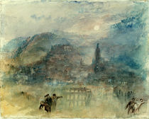 William Turner, Heidelberg, Mondlicht von klassik art