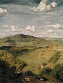 Hans Thoma, Blick ins Tal(Taunus)/1890 by klassik art