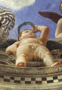 Mantegna, Camera degli Sposi, Putto by klassik art