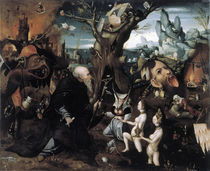 Bosch Nachahmer, Versuchung Antonius by klassik art