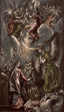 El Greco, Mariae Verkuendigung von klassik art