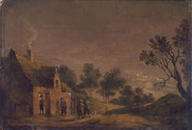 D.Teniers d.J., Mondscheinlandschaft by klassik art