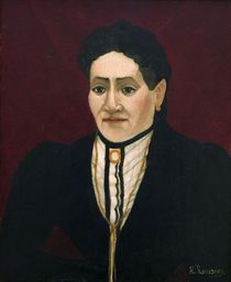 H.Rousseau, Portraet einer Frau by klassik art