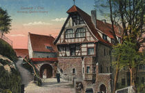 Wartburg bei Eisenach / Postkarte by klassik art