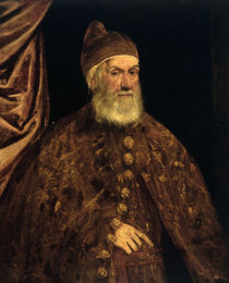 Girolamo Priuli / Gem.v.Tintoretto von klassik art