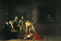 Caravaggio, Enthauptung Johannes d.T. by klassik art