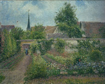 C.Pissarro, Gemuesegarten in Eragny by klassik art