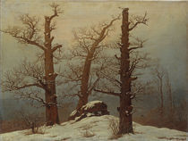 C.D.Friedrich, Huenengrab im Schnee von klassik art